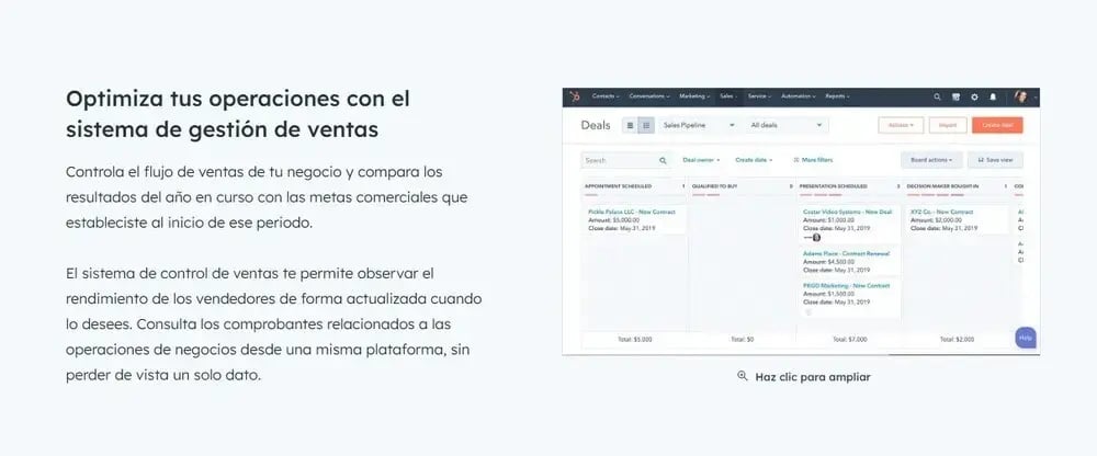 Equipo comercial B2B gestionando sus ventas con HubSpot | Ploy